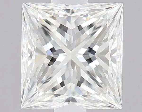0.52ct PRINCESS F VVS1 Natural diamond