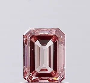 1ct EMERALD Fancy Brown Pink VS2 Coloured Lab diamond