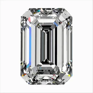 0.41ct EMERALD F VS2 Natural diamond