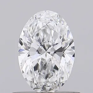 0.54ct OVAL D VVS1 Lab diamond