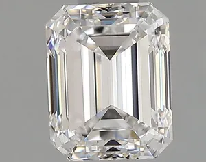 0.6ct EMERALD E VVS2 Natural diamond