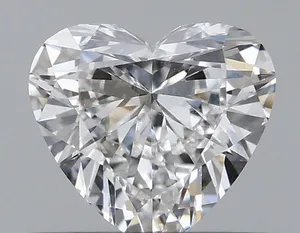 0.41ct HEART E VS1 Natural diamond