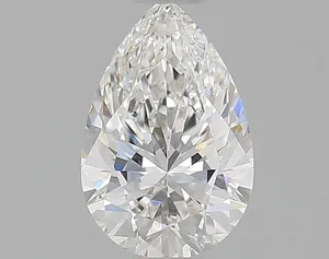 0.5ct PEAR F VS2 Natural diamond