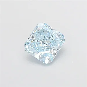 1.31ct RADIANT Fancy Intense Blue VVS2 Coloured Lab diamond