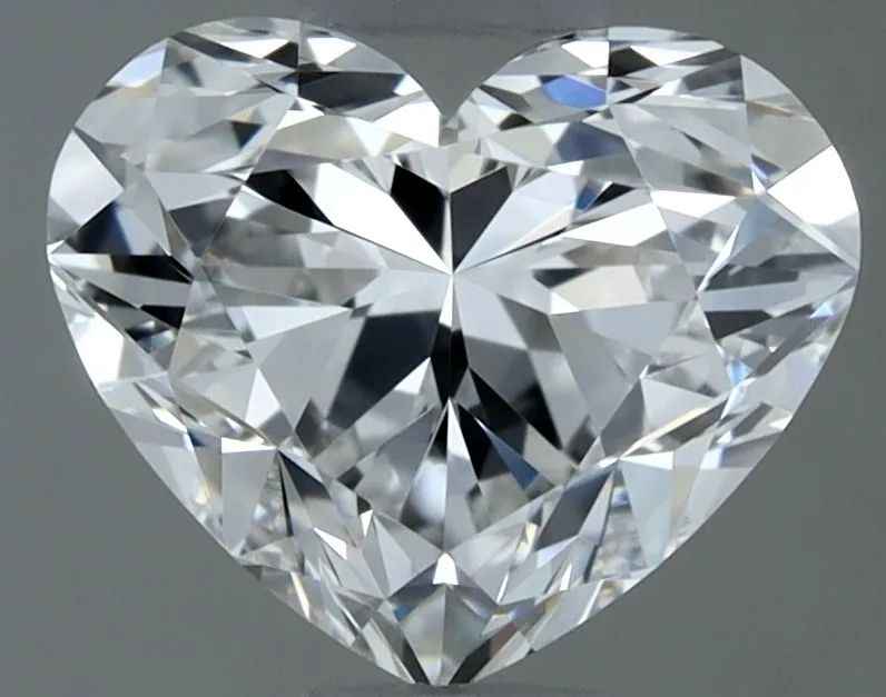 1.01ct HEART F VVS1 Natural diamond
