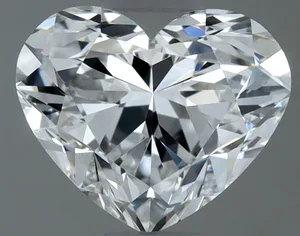 1.01ct HEART F VVS1 Natural diamond
