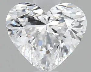 0.7ct HEART D VVS1 Lab diamond