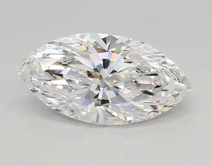0.69ct MARQUISE D IF Lab diamond