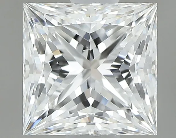 0.8ct PRINCESS E VS2 Natural diamond