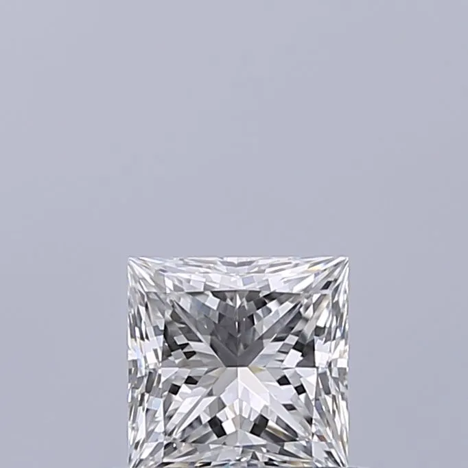 0.42ct PRINCESS F VVS2 Natural diamond