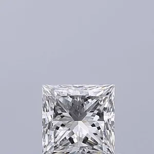 0.42ct PRINCESS F VVS2 Natural diamond