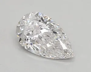 0.86ct PEAR D VS1 Lab diamond