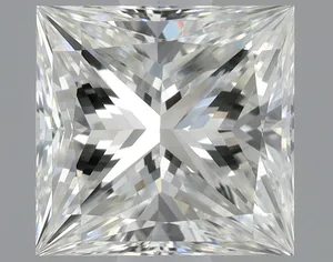 0.9ct PRINCESS H VVS2 Natural diamond