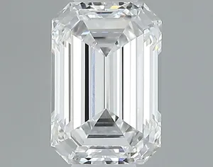 0.42ct EMERALD D VVS1 Natural diamond