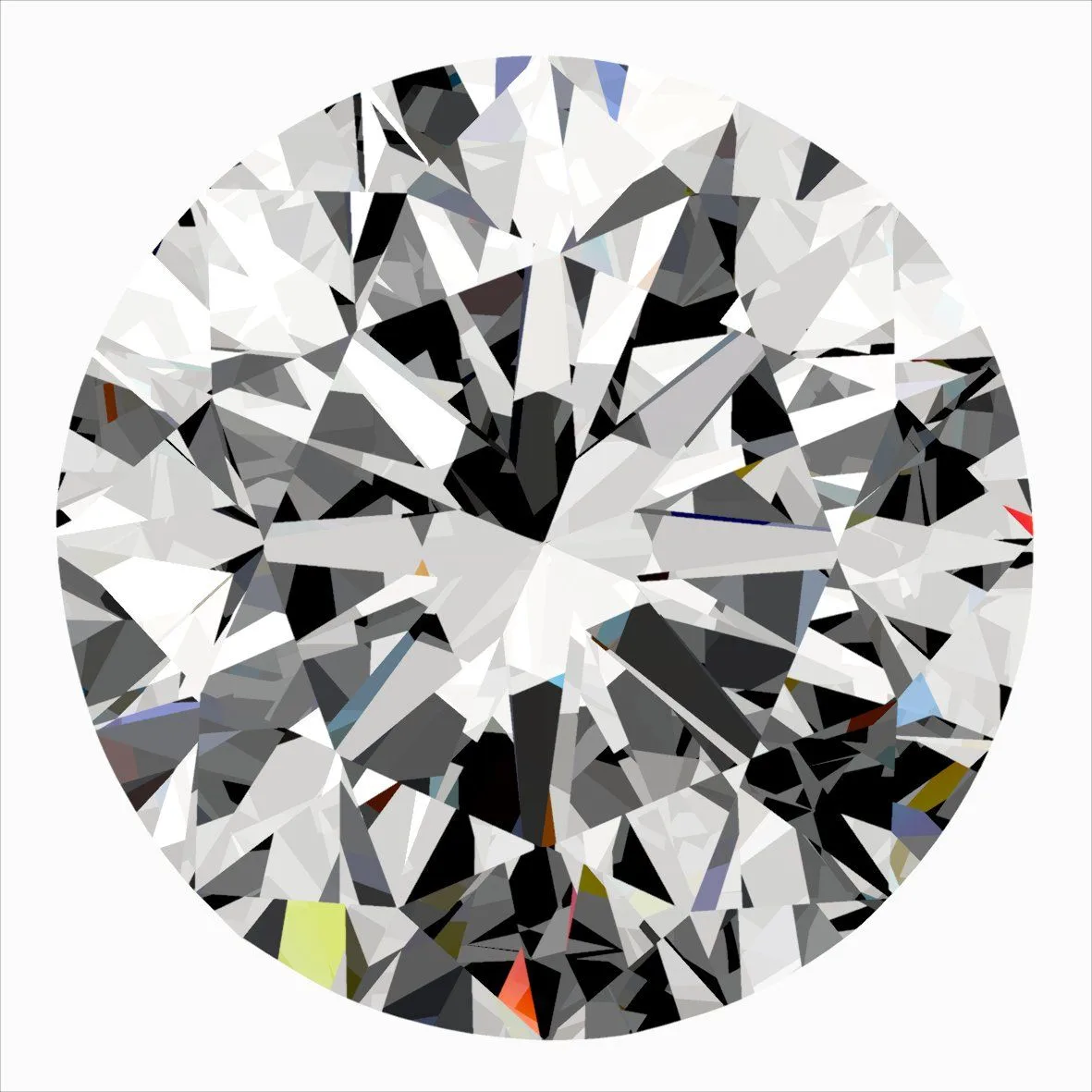 0.30ct ROUND H VS1 Natural diamond