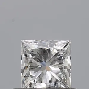 0.41ct PRINCESS D VVS1 Natural diamond