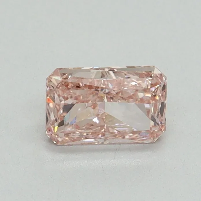 0.53ct RADIANT Fancy Intense Pink VS1 Coloured Lab diamond
