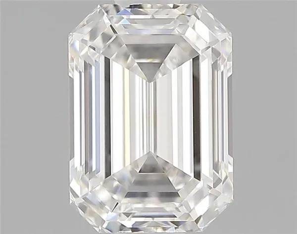 0.65ct EMERALD F VVS2 Natural diamond