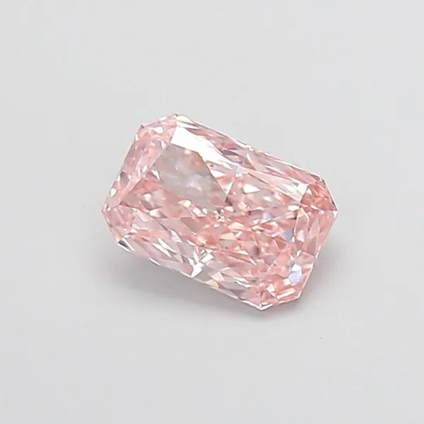 1.35ct RADIANT Fancy Intense Pink VS1 Coloured Lab diamond