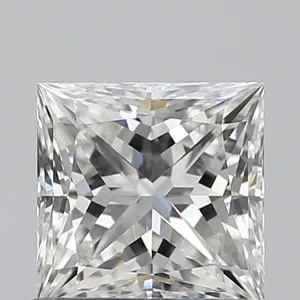0.81ct PRINCESS H VVS2 Natural diamond