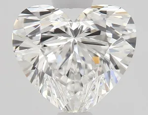0.8ct HEART E VVS1 Natural diamond