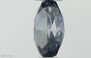 0.5ct OVAL Fancy Vivid Blue VS1 Coloured Lab diamond