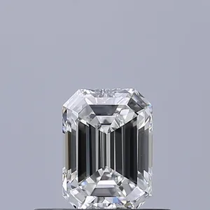 0.44ct EMERALD F VVS1 Natural diamond