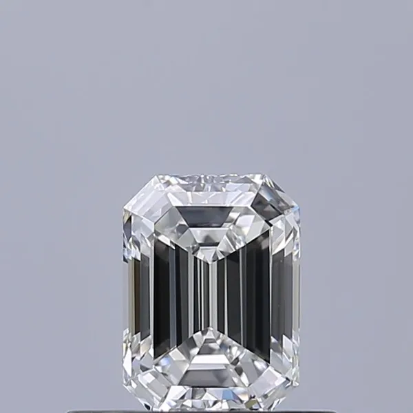 0.44ct EMERALD F VVS1 Natural diamond