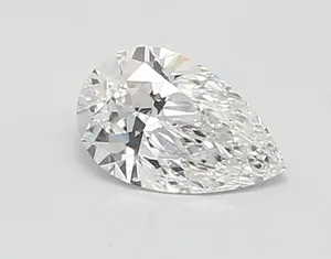 0.66ct PEAR D VVS1 Lab diamond