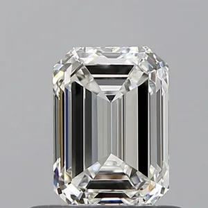 0.6ct EMERALD H VVS1 Natural diamond