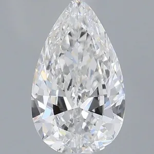 0.4ct PEAR E IF Natural diamond