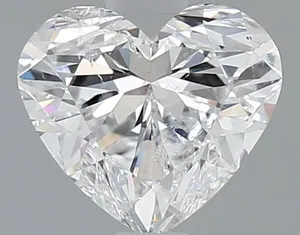 1.01ct HEART D SI2 Natural diamond