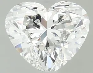 1.23ct HEART E VVS2 Lab diamond