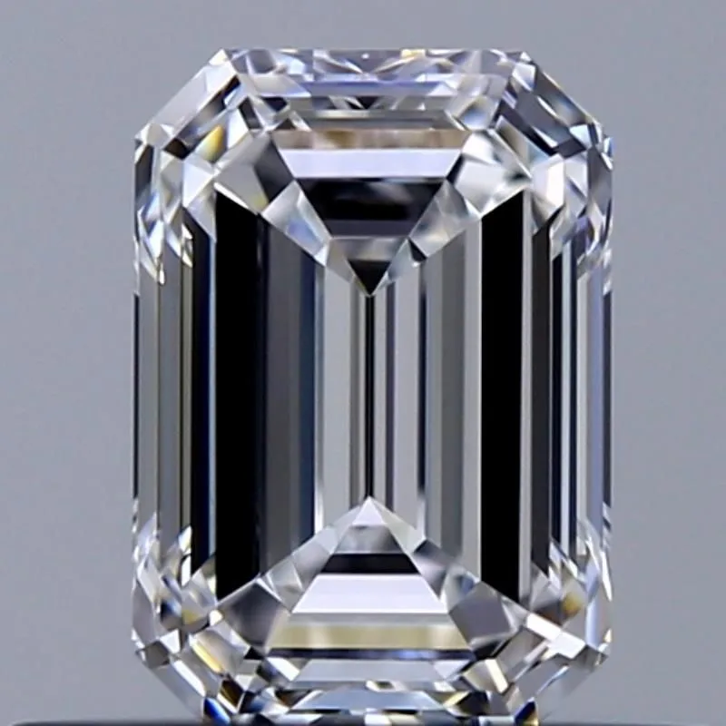 0.56ct EMERALD D VVS1 Natural diamond