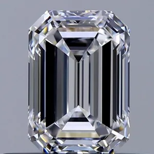 0.56ct EMERALD D VVS1 Natural diamond