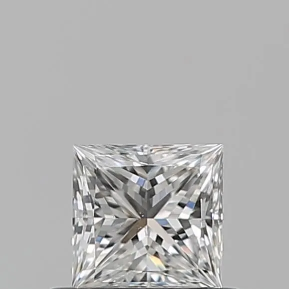 0.52ct PRINCESS F VS2 Natural diamond