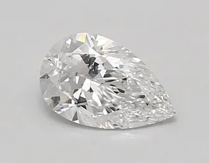0.84ct PEAR D VVS2 Lab diamond