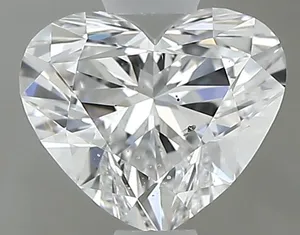 0.61ct HEART D SI2 Natural diamond