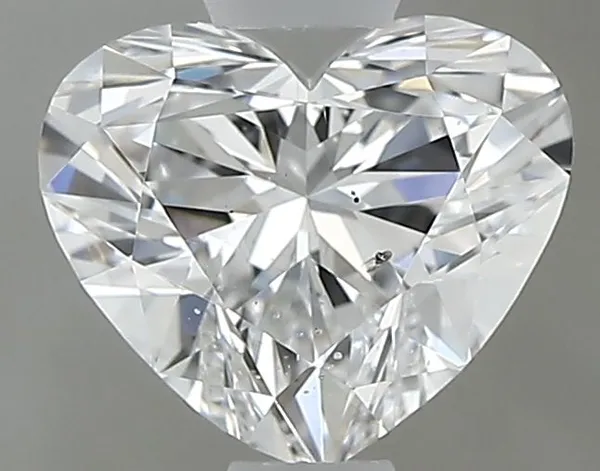 0.61ct HEART D SI2 Natural diamond