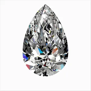 0.4ct PEAR H SI2 Natural diamond