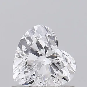 0.52ct HEART D IF Lab diamond