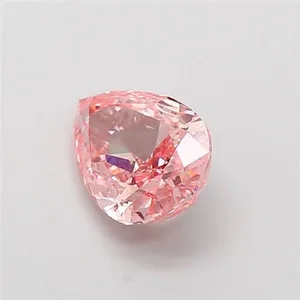 1.5ct HEART Fancy Pink VVS2 Coloured Lab diamond