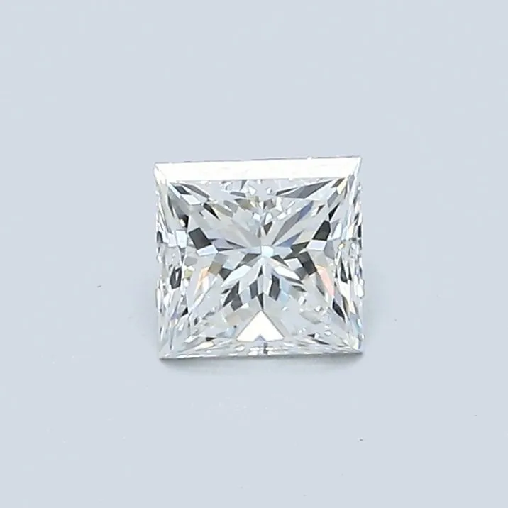 0.52ct PRINCESS F VVS2 Natural diamond