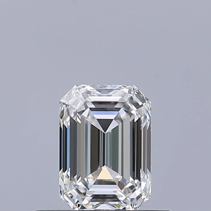 0.51ct EMERALD F VVS2 Natural diamond