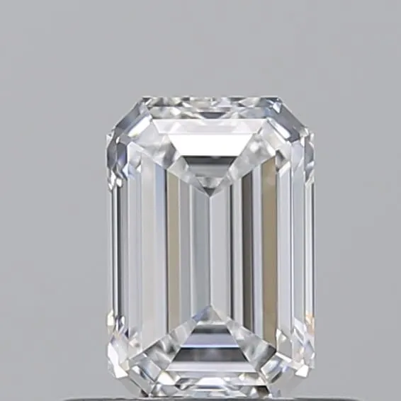 0.53ct EMERALD D VVS1 Natural diamond