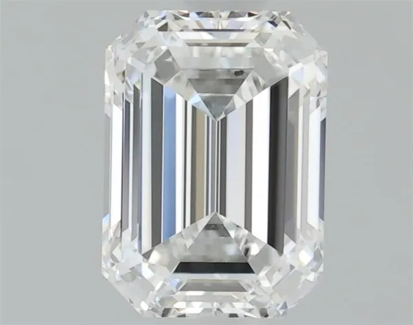 0.54ct EMERALD F VVS2 Natural diamond