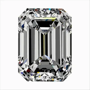 0.3ct EMERALD F VS2 Natural diamond
