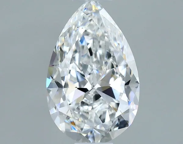 0.47ct PEAR D VS2 Natural diamond