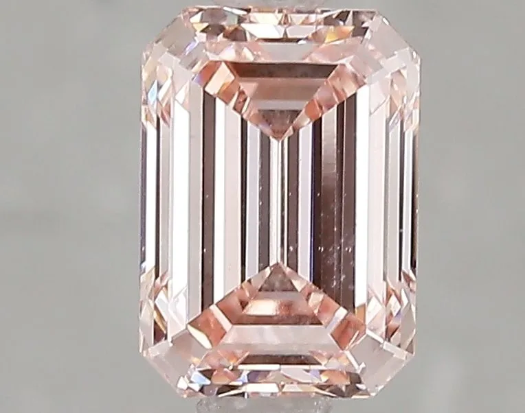 1.50ct EMERALD Fancy Intense Pink VS2 Coloured Lab diamond