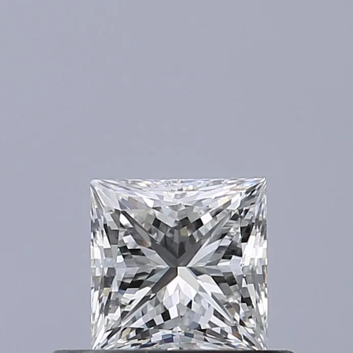 0.44ct PRINCESS F IF Natural diamond
